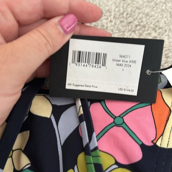 HP 🫶🏻 NWT Kate spade blazer blue one piece swimsuit - Picture 8 of 8